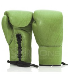 Premium Quality Lace Up Pro Boxing Gloves 