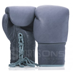 Classic Style Leather Lace Up Boxing Gloves