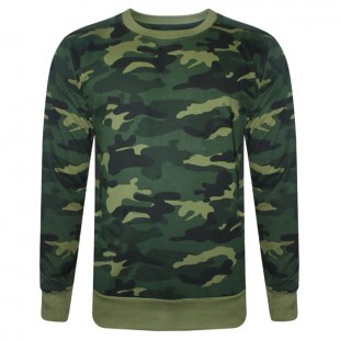 Custom Camouflage 3D Printed Sweatshirts