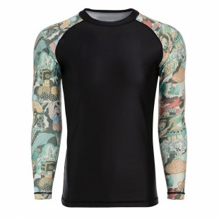 Dye Sublimated Custom MMA Rash Guards