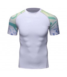 Half Sleeve Men MMA Rash Guard