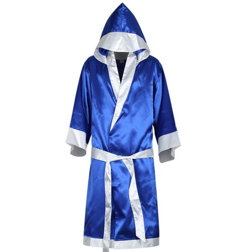 Boxing Robe with Hood Boxing Robe for Men and Women Boxing Robe Satin