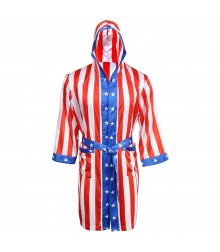 Sublimation Printed USA Boxing Robe